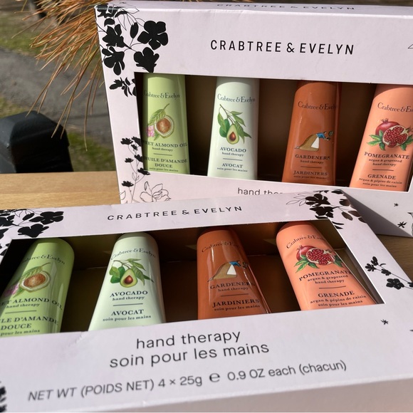 Crabtree & Evelyn Bath & Body 2 Crabtree Evelyn Hand Cream 4 Piece